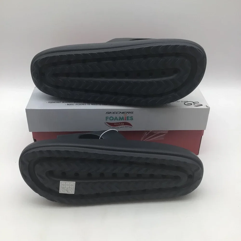 Skechers Foamies‎ Arch Fit Horizon In-Demand Mens Size 11 Navy Blue Slides NEW